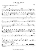 The Road to You (너에게로가는길) Park Sang Min (박상민) Full Drum Transcription / Drum Sheet Music COPYDRUM