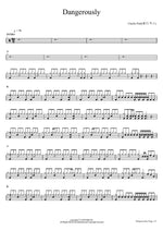 Dangerously Charlie Puth Full Drum Transcription / Drum Sheet Music COPYDRUM