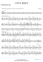 Drenched in You (너에게 물들어) FTISLAND (에프티 아일랜드) Full Drum Transcription / Drum Sheet Music COPYDRUM