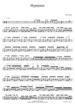 Hypejuice Aaron Spears Full Drum Transcription / Drum Sheet Music COPYDRUM