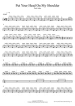 Put Your Head On My Shoulder Paul Anka Full Drum Transcription / Drum Sheet Music COPYDRUM