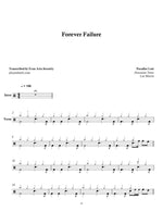 Forever Failure Paradise Lost Full Drum Transcription / Drum Sheet Music Jaslow Drum Sheets