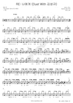 RE To Me (RE 나에게) Yoon Sang (윤상) Full Drum Transcription / Drum Sheet Music COPYDRUM