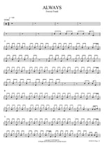 ALWAYS Forrest Frank Full Drum Transcription / Drum Sheet Music COPYDRUM