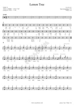 Lemon Tree Park Hye Kyung (박혜경) Full Drum Transcription / Drum Sheet Music COPYDRUM
