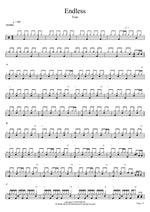 Endless Toto Full Drum Transcription / Drum Sheet Music COPYDRUM