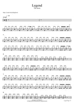 Legend The Score Full Drum Transcription / Drum Sheet Music COPYDRUM