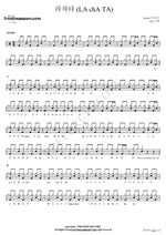 LA chA TA (라차타) f(x) (에프엑스) Full Drum Transcription / Drum Sheet Music COPYDRUM