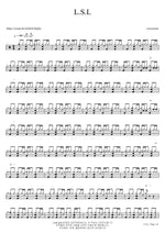 L.S.L Toconoma Full Drum Transcription / Drum Sheet Music COPYDRUM