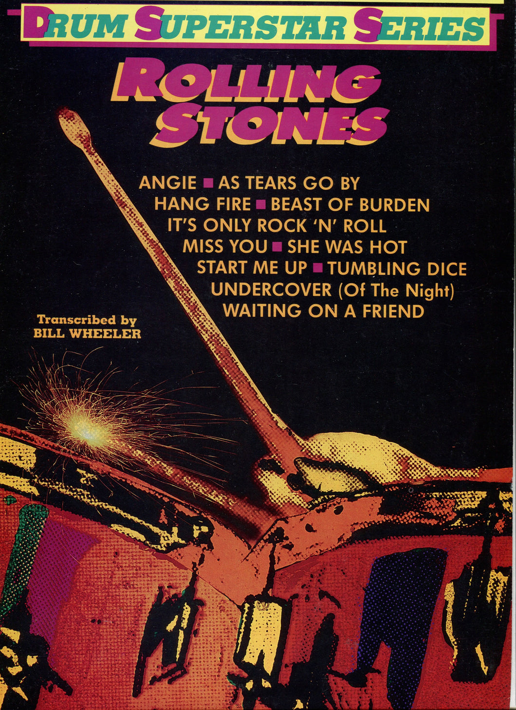 It's Only Rock 'n' Roll - The Rolling Stones - Collection of Drum Transcriptions / Drum Sheet Music - Warner Bros. RSDSS