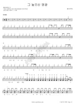 His High Glory (그 높으신 영광) Holy Impact (홀리임팩트) Full Drum Transcription / Drum Sheet Music COPYDRUM
