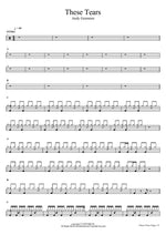 These Tears Andy Grammer Full Drum Transcription / Drum Sheet Music COPYDRUM