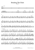 Breaking The Chain Sum 41 Full Drum Transcription / Drum Sheet Music COPYDRUM