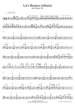 Lu's Bounce (album) Dan Nimmer Trio Full Drum Transcription / Drum Sheet Music COPYDRUM