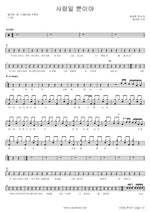 It’s Only Love (사랑일 뿐이야) Deulgukhwa (들국화) Full Drum Transcription / Drum Sheet Music COPYDRUM