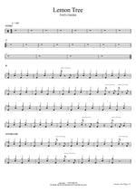 Lemon Tree Fool's Garden Full Drum Transcription / Drum Sheet Music COPYDRUM