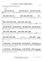 That Reason Was My Pain (그 이유가 내겐 아픔이었네) Lee Jiyeon (이지연) Full Drum Transcription / Drum Sheet Music COPYDRUM