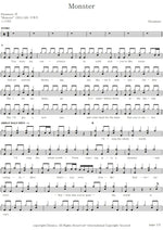 Monster Paramore Full Drum Transcription / Drum Sheet Music COPYDRUM