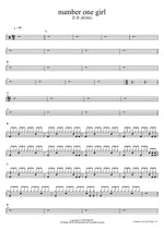 Number One Girl (number one girl) Rosé (로제) Full Drum Transcription / Drum Sheet Music COPYDRUM