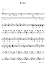 Farewell (잘가라) Hong Jin Young (홍진영) Full Drum Transcription / Drum Sheet Music COPYDRUM