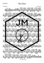 The Glass Foo Fighters Full Drum Transcription / Drum Sheet Music JM Sheet Music