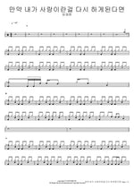 If I Ever Fall in Love Again Lim Jae Hyun Full Drum Transcription / Drum Sheet Music COPYDRUM
