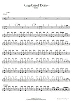 Kingdom of Desire Toto Full Drum Transcription / Drum Sheet Music COPYDRUM