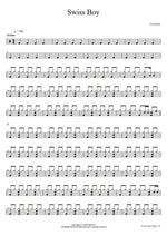 Swiss Boy Lou Sern Full Drum Transcription / Drum Sheet Music COPYDRUM