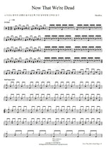 Now That We're Dead Metallica Full Drum Transcription / Drum Sheet Music COPYDRUM