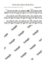 If You Don't Know Me by Now Simply Red Full Drum Transcription / Drum Sheet Music KiwiDrums