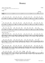Bounce (Bounce) Cho Yong Pil (조용필) Full Drum Transcription / Drum Sheet Music COPYDRUM