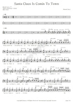 Santa Claus Is Comin' to Town Mariah Carey Full Drum Transcription / Drum Sheet Music COPYDRUM