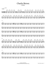 Charlie Brown Coldplay Full Drum Transcription / Drum Sheet Music COPYDRUM