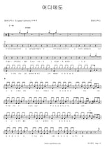 Nowhere (어디에도) M.C the MAX (엠씨더맥스) Full Drum Transcription / Drum Sheet Music COPYDRUM