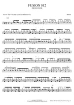 DRUM COVER FUSION 012 MOLEE Full Drum Transcription / Drum Sheet Music COPYDRUM