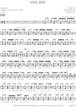 PIPE BOY PIA (피아) Full Drum Transcription / Drum Sheet Music COPYDRUM