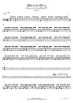 Glory to Glory (Drum cover by Daniel Bernard) Bethel Full Drum Transcription / Drum Sheet Music COPYDRUM