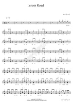 cross Road Nagi Yanagi Full Drum Transcription / Drum Sheet Music COPYDRUM