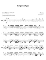 Dangerous Type The Cars Full Drum Transcription / Drum Sheet Music Jaslow Drum Sheets