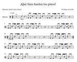¡Qué Bien Huelen los Pinos! El Último de la Fila Full Drum Transcription / Drum Sheet Music Franki Bio