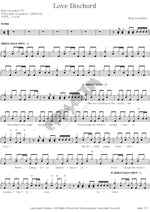 Love Dischord Beat Crusaders (ビート・クルセイダース) Full Drum Transcription / Drum Sheet Music COPYDRUM