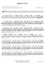 Back to Love The Brand New Heavies Full Drum Transcription / Drum Sheet Music COPYDRUM