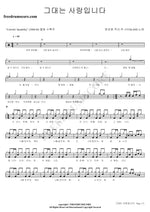 You Are Love (그대는 사랑입니다) FTISLAND (에프티 아일랜드) Full Drum Transcription / Drum Sheet Music COPYDRUM
