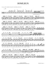 HOME;RUN (HOME;RUN) SEVENTEEN (세븐틴) Full Drum Transcription / Drum Sheet Music COPYDRUM