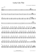 Lucky Like That (Lucky Like That) Girls' Generation (소녀시대) Full Drum Transcription / Drum Sheet Music COPYDRUM