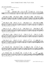He Set Me Free from Sin + Unchanging Love of the Lord (죄에서 자유를 얻게 함은+ 변찮는 주님의 사랑과) Park Ji Hyun (박지현) Full Drum Transcription / Drum Sheet Music COPYDRUM