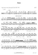 Rain (Rain) Cheol Jangmi (철장미) Full Drum Transcription / Drum Sheet Music COPYDRUM