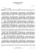 Counting Stars (feat. Beenzino 빈지노) Be'O (비오) Full Drum Transcription / Drum Sheet Music COPYDRUM