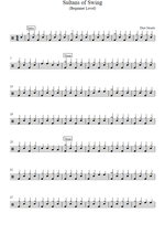 Sultans of Swing - Dire Straits drum sheet music