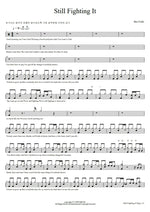 Still Fighting It Ben Folds Full Drum Transcription / Drum Sheet Music COPYDRUM